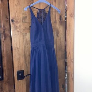 Navy Blue prom dress